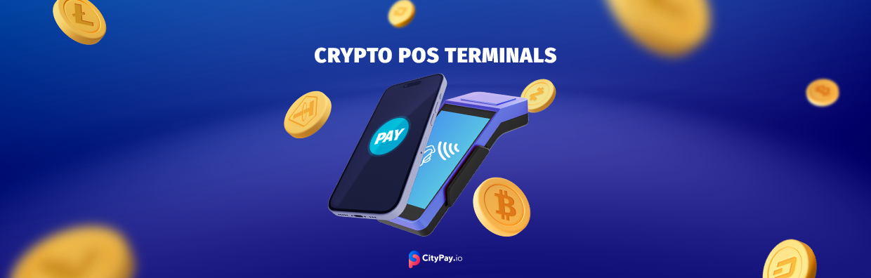 Receive cryptocurrency payments with a POS terminal
