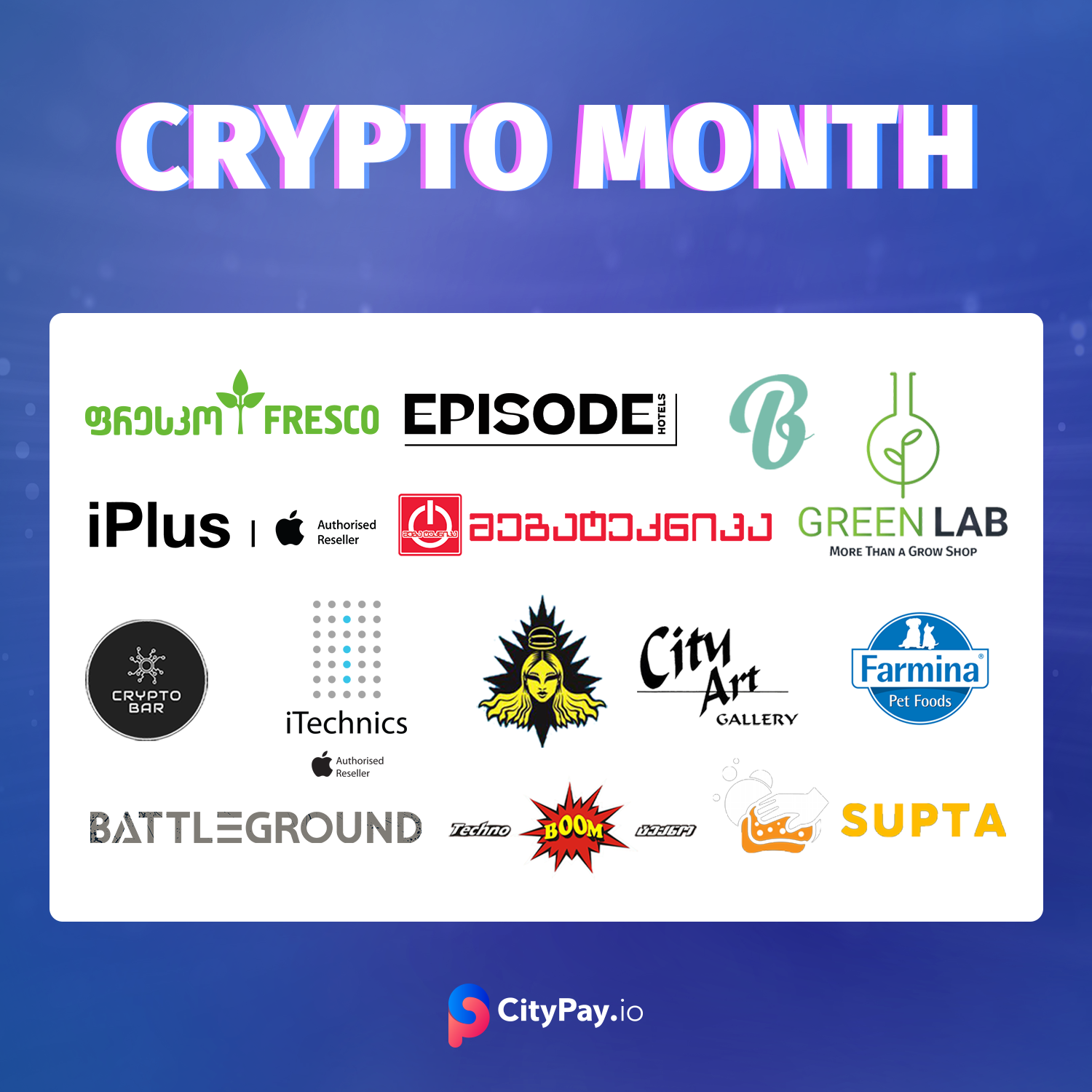 Crypto Month has started!